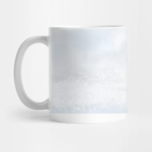 Spring twin snowdrop on fresh snow Mug